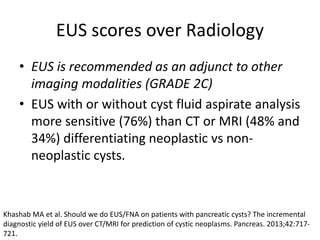 EUS in Pancreatic cystic lesions.pptx