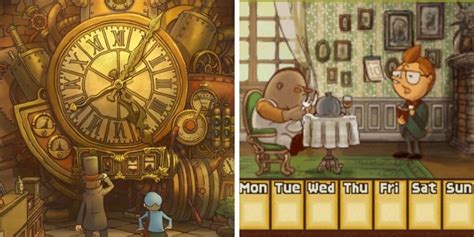 10 Of The Best Puzzles Found In Professor Layton Games