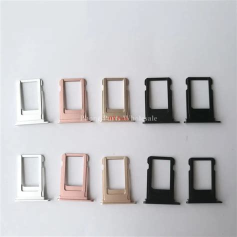 50x For Apple iPhone 7, 7 Plus Original New Nano Sim Card Tray Sim Tray ...