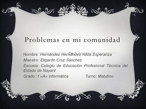 Problemas en mi comunidad by hilda - Issuu