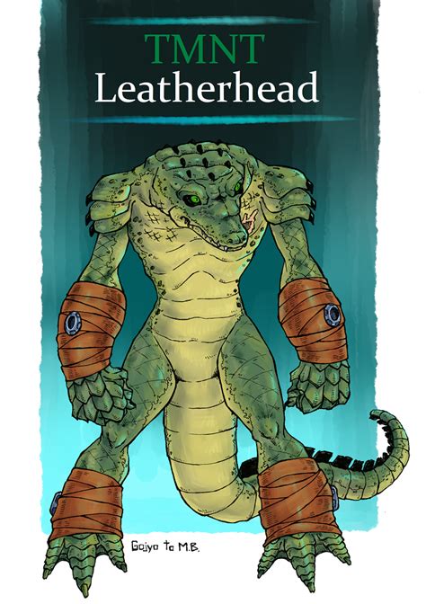 TMNT_Leatherhead by GMugiwaraBoushi on DeviantArt