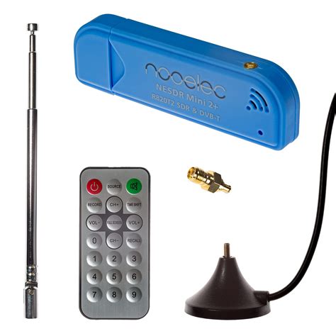 Buy Nooelec NESDR Mini 2+ 0.5PPM TCXO RTL-SDR & ADS-B USB Receiver Set ...