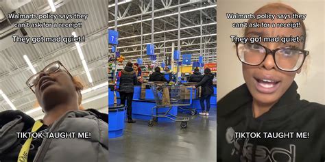 Walmart Customer Refuses To Show Employee Her Receipt