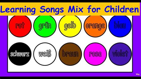 Color Song MIX - learning the colors easy - Nursery Rhymes - Yleekids ...