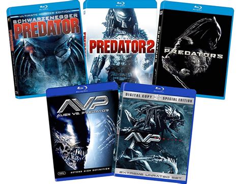 50% off Predator Bundle (6 Discs) Blu-ray - $19.99 at Amazon