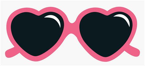 Heart Shaped Sunglasses SVG Instant Download Sun Glasses Clipart - Clip ...