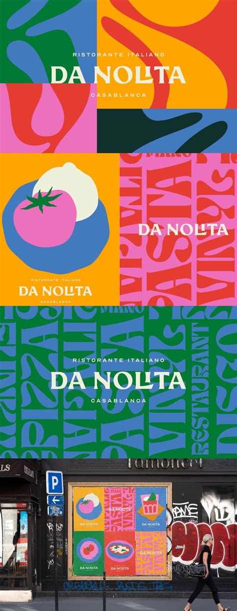 Da Nolita Italian Restaurant Branding by Jona Sbarzaglia Studio in 2023 ...