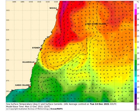 East Australian Current Brings the Christmas Warmth | Swellnet Analysis | Swellnet