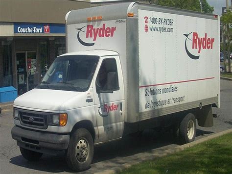 Ryder Rental Truck Sizes