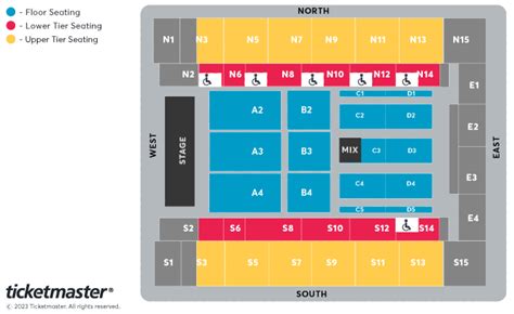 Paul Smith: Pablo Seating Plan - OVO Arena Wembley