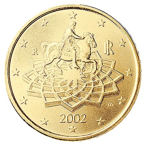 Euro coins (Italy 50 EURO CENT 2002) - YuriBS.com - The Black Scorpion