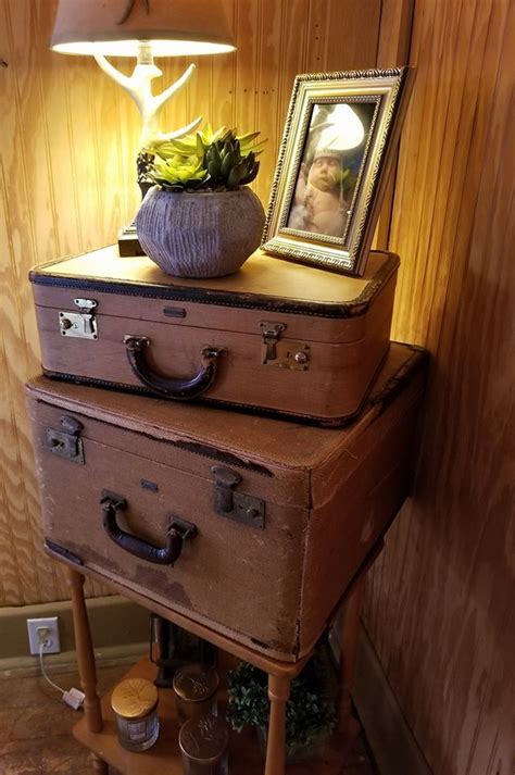 Vintage luggage decor (With images) | Vintage luggage, Luggage, Vintage