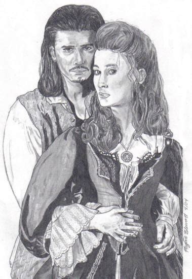 Will Turner + Elizabeth Swann by Kamino185 on DeviantArt