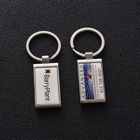 Cheap Wholesale Company Logo Keychains for Business Promotion