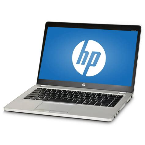 Refurbished HP EliteBook Folio 9470M 14" Laptop, Windows 10 Pro, Intel Core i7-3667U Processor ...