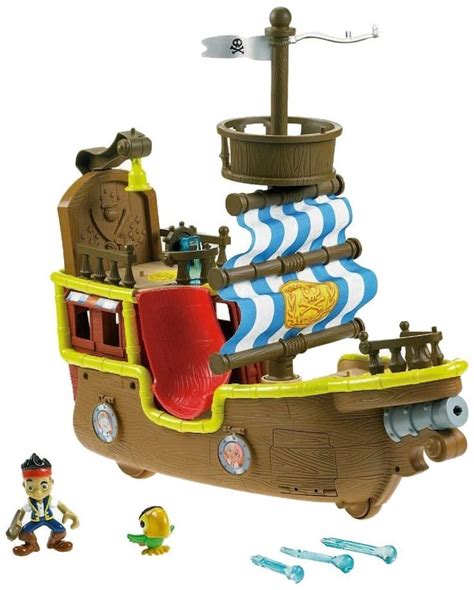 Jake The Never Land Pirates Musical Bucky Ship Pirate Kids Toy Lego Christmas | Pirate toys ...