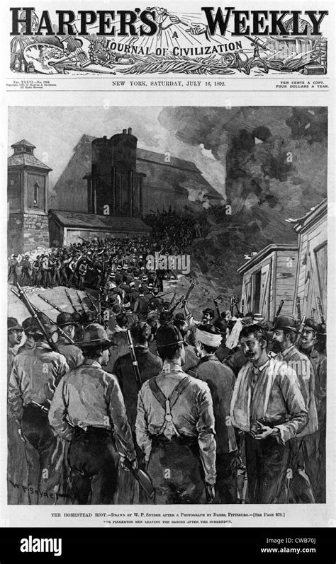 Homestead strike 1892 hi-res stock photography and images - Alamy