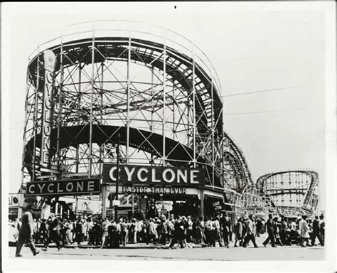 90 years ago today, Coney Island’s iconic Cyclone roller coaster opened ...