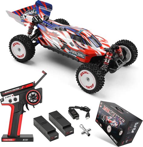 Amazon.com: JIKEFUN WLtoys 124008 RC Cars for Adults,60KM/H Fast Remote ...