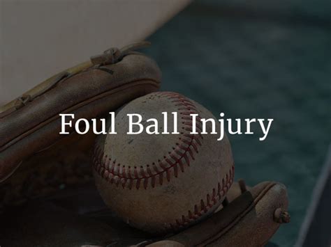 Can You Sue For a Foul Ball Injury?