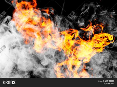 Fire Flames Background Image & Photo (Free Trial) | Bigstock