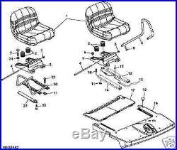 Two Yellow Pivot Style Seats John Deere Cs Gators 39999 Serial Number # ...