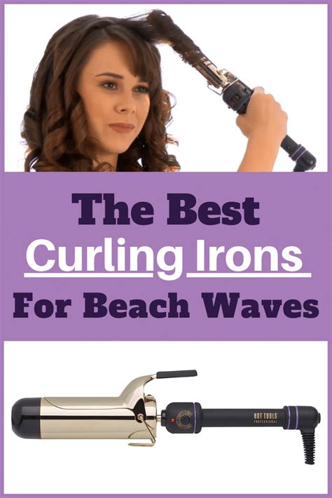 Best Curling Irons For Beach Waves – Top Picks - CaffeHair | Beach waves, Curling iron for beach ...