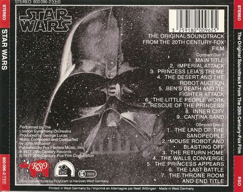 The First Pressing CD Collection: Star Wars - The Original Soundtrack