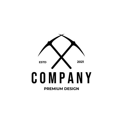 company logo minimalist design vintage style creative 5286904 Vector ...