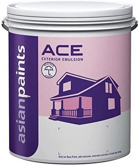 Asian Paints Ace Exterior Emulsion Paint, 4 ltr at Rs 450 in Mumbai ...