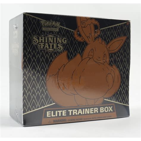 Pokemon Shining Fates Elite Trainer Box with (10) Booster Packs | Pristine Auction