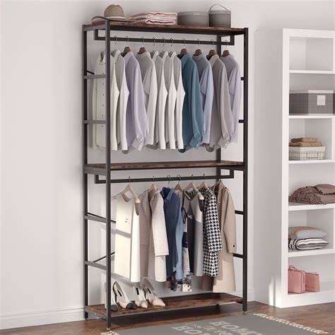 Bedroom Furniture Furniture Open kit closet storage adjustable huge ...