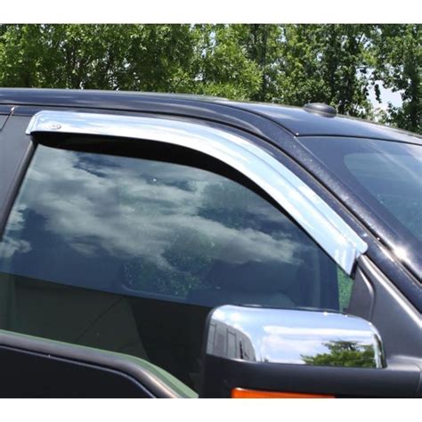 Auto Ventshade (AVS) Chrome Side Window Deflector 682301