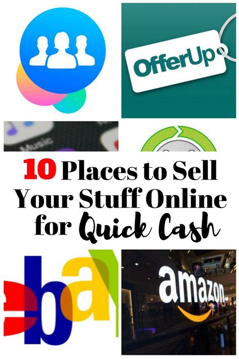 10 Places to Sell Your Stuff Online for Quick Cash - The Budget Diet