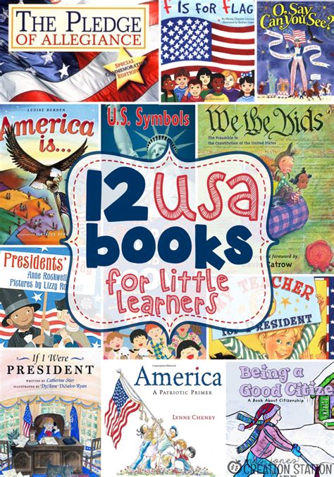 USA Books for Little Learners - Mrs. Jones Creation Station