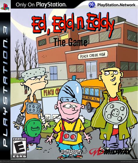 Ed Edd n' Eddy: The Game PlayStation 3 Box Art Cover by ChuckECheese123