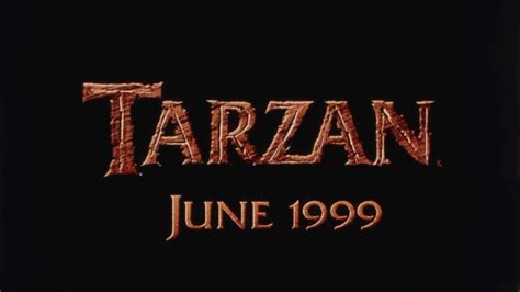Disney S Tarzan Trailer 1999 Vhs Capture Youtube - vrogue.co