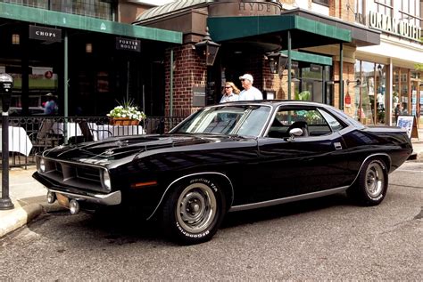 Gorgeous Black 1970 Plymouth Barracuda : Autos