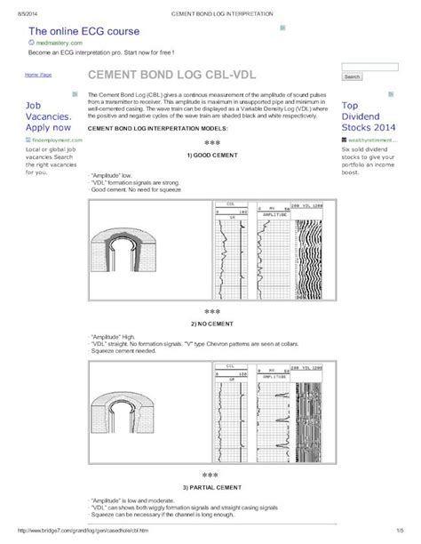 (PDF) Cement Bond Log Interpretation - DOKUMEN.TIPS