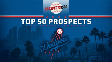 Los Angeles Dodgers Top 50 Prospects (2023)