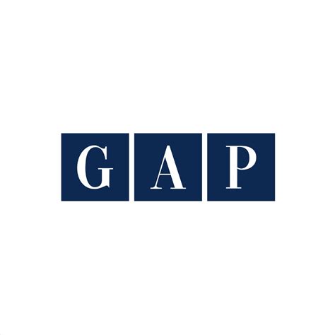 My redesign of the GAP logo with some gaps : r/logodesign