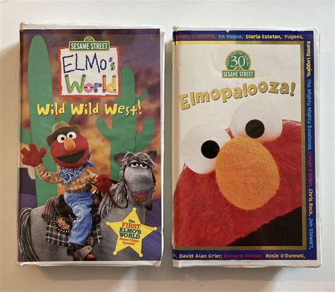 ELMO Lot X 2 Elmo's World Wild Wild West & | Grelly USA