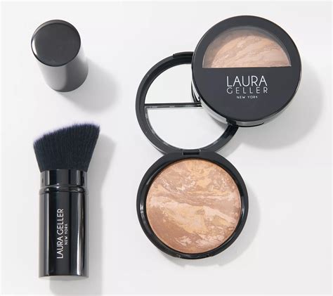 Laura Geller Balance-n-Glow Foundation Duo w/ Brush - QVC.com