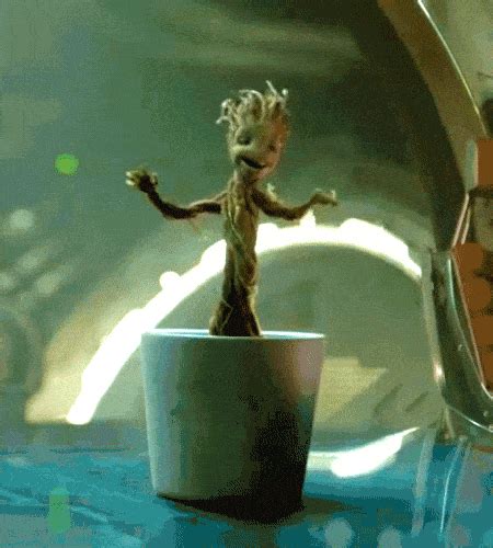 baby groot | GIF | PrimoGIF