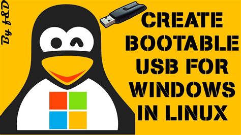 Create bootable windows 10 USB in ubuntu Linux (2020 UPDATED)