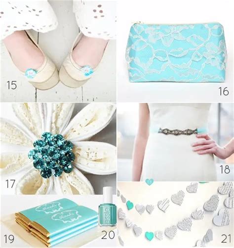 Tiffany Blue Wedding Theme Ideas