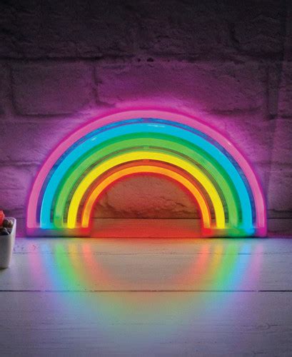 Rainbow Neon Light | satzuma