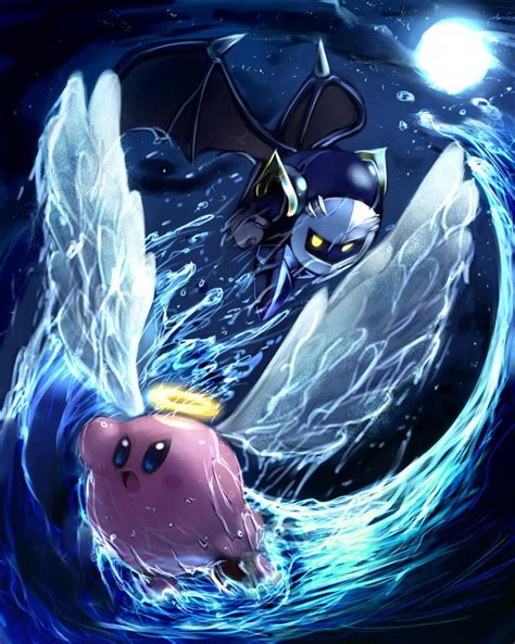 Kirby and meta knight by Kirby-PetalSoom on DeviantArt