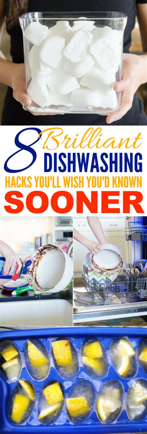 These 8 Dish Washing Hacks Are Total GENIUS! I had no idea how much money & time I could save ...