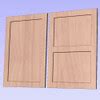 Shaker Cabinet Door CNC Plans - Free MDF Customizable Design